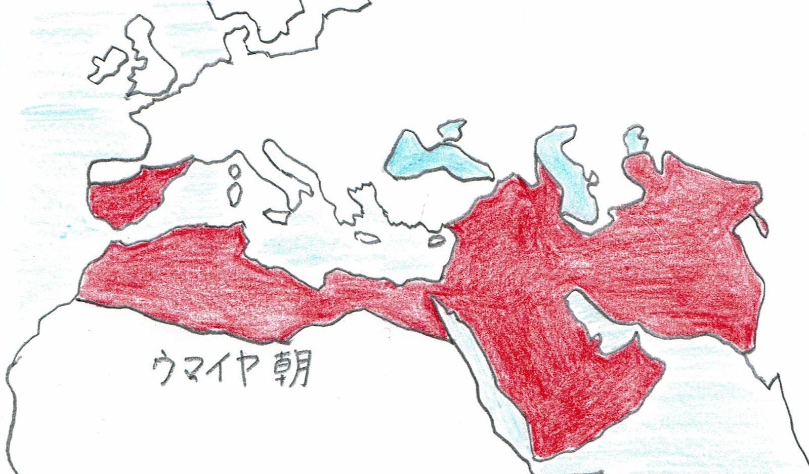 ウマイヤ朝 ⇒ アッバース朝 middleeast world